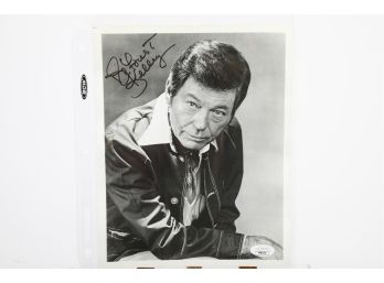 DeForest Kelley 8x10 Signed Black And White Photograph CERT NUMBER: PP83720