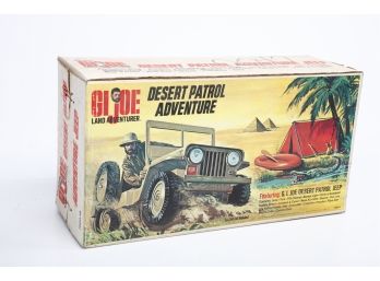 Vintage GI Joe 1971 Desert Patrol Jeep Adventure *BOX ONLY* Hasbro