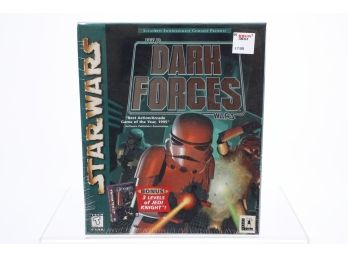 STAR WARS Dark Forces Big Box Lucas Arts IBM CD-ROM (1994) SEALED NEW