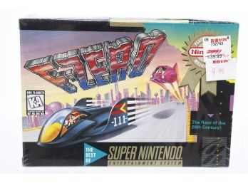 Super Nintendo F-zero Sealed