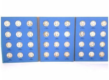 Complete Collection Book Of Washington Quarters, 36 Coins