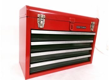 Craftsman 4 Drawer Tool Box Filled With Tools, Excellent Condition
