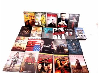 Lot Of TV Series Season DVDs Including Breaking Bad The Sopranos And More And 3 Movie DVDs