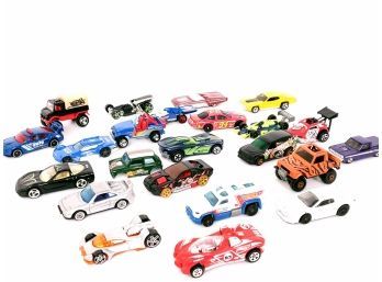 Mixed Hot Wheels Diecast Car Collection