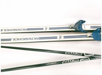 Rossignol Touring AR Skis With Scott Synergy Poles