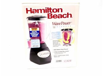 Hamilton Beach Wave Power 12 Speed Blender New In Box