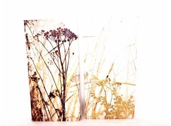 Floral Meadow Split Canvas Print