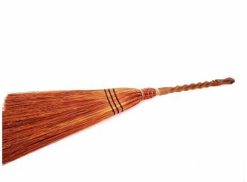 Berea College Crafts Hand Made Decorative Straw Hearth Broom