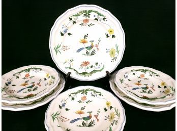 Oiseau De Paradis By FAIENCERIE DE GIEN Plates And Bowls