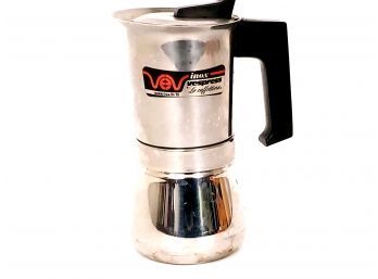 Vintage VEVinox Vespress 18/10 Stove Top Espresso Maker
