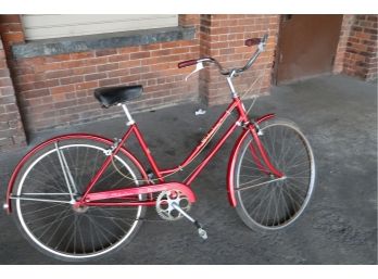 Vintage Schwinn - Breeze Red Lady's Bicycle