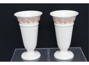 Pair Of Vintage Wedgewood Vases