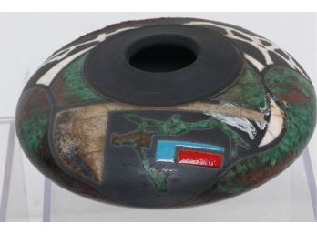 Vintage Native American Pottery  Vase