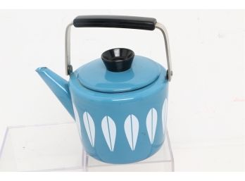 Rare Vintage Cathrineholm Enamelware Tea Pot - Like New