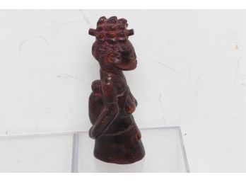 Vintage African Stone Carving Statue