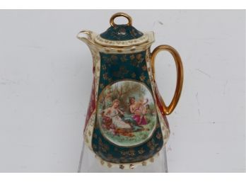 Antique Royal Vienna Style Chocolate Pot - Marked