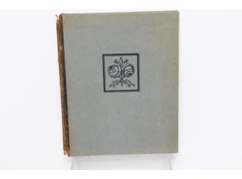 Antique Circa 1918 Gottfried Keller German First Edition Book With Woodblocks Illustrations