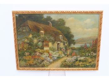 Oil Painting On Canvas By Andreas Roth - Well Listed Artist - Signed