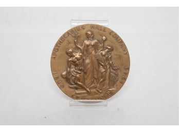 Vintage 1949 Apothecaries Hall Company Centennial Commemorative Medallion