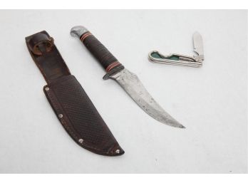 2 Antique/Vintage Schrader Knives