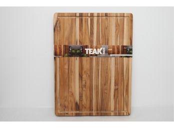 New Teak Haus By Proteak Large Cutting Board With Drip Catch