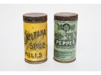 Antique/vintage Kitchen Advertising Tins