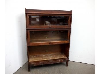 Antique Hale Barrister Bookshelf ~ 3 Tiers