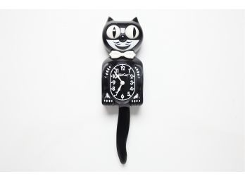 Vintage Style Black 'Kit-Cat' Clock