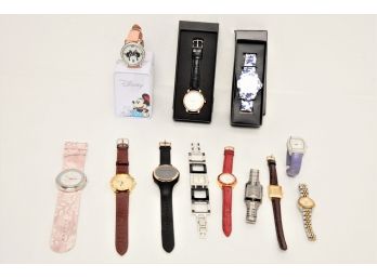12 Women's Watches - Including Brand New Disney Minnie Mouse Watch