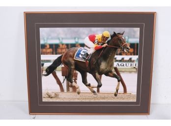 Fusaichi Pegasus 2000 Kentucky Derby Winner 16x20 Framed Photograph