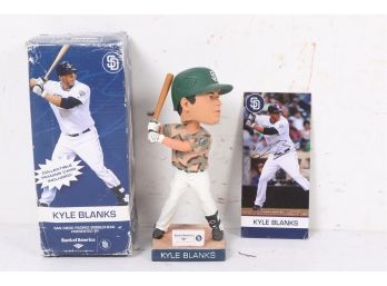 Kyle Blanks Bobblehead 2010 Padres Baseball SGA Stadium Giveaway Moriarty Pintos