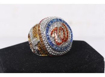 2019 Washington Nationals World Series Commemorative Championship Stephen Strasburg Ring Size 15