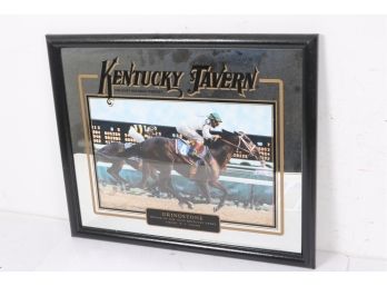 Kentucky Tavern Bourbon Whiskey 1996 Kentucky Derby *Grindstone* Winner Mirror 122nd Derby