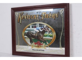 Kentucky Tavern Bourbon Whiskey 2004 Kentucky Derby *Smarty Jones* Winner Mirror 130th Derby