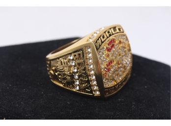 1998 Denver Broncos John Elway Super Bowl Commemorative Championship Ring Size 11
