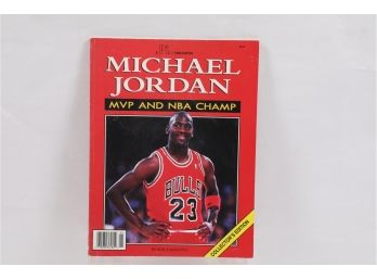 Michael Jordan MVP And NBA Champ Collectors Edition Chicago Bulls Book