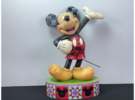 Big Mickey Mouse Figure By Jim Shore