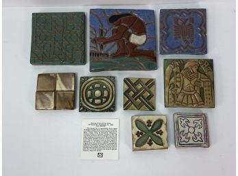 Moravian Pottery And Tile Works Tiles, Backland Tile Works