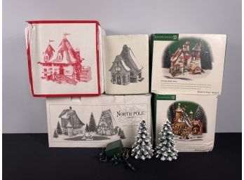 Department 56 North Pole Series 5 Pieces