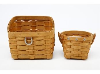 Pair Of Longaberger Baskets