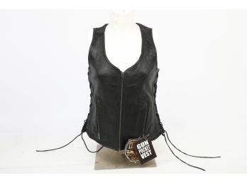 New Milwaukee Leather Women's Gun Pocket Vest Size Small