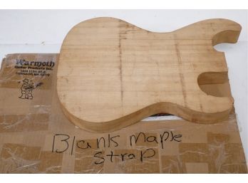 Maple Guitar Blank / Mold