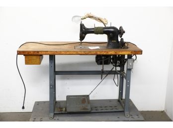 Vintage Industrial Sewing Machine