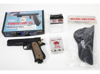 Daisy Power Line 45 Pellet Gun With CO2, Pellets, And Daisy Holster