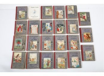 Lot Of 23 Antique Children's Booklets By Philadelphia Henry Altemus Company