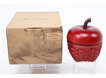 Longaberger Red Apple Basket Set
