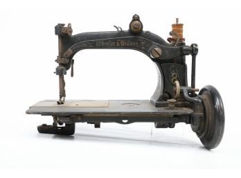 Antique Wheeler & Willson MFG Sewing Machine