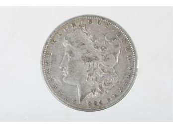 1884 Morgan Silver Dollar