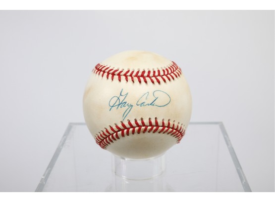Gary Carter Signed Rawlings Baseball JSA MM34584