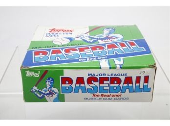 1987 Topps Baseball Cello Packs In Factory Box